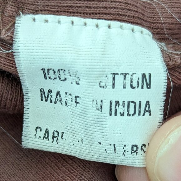 VTG 00s Y2K Alain Manoukian Tan Brown Floral Embellished Pink Lace Trim Tank Top - Picture 8 of 8